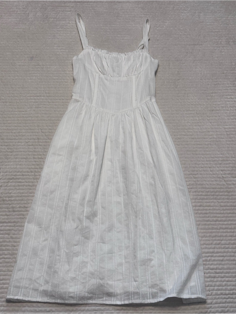 wild fable White Midi Sundress